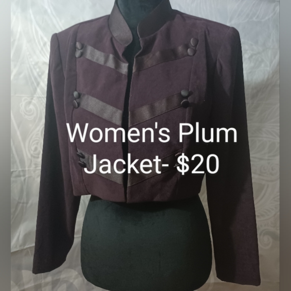 Women's Plum Suitjacket